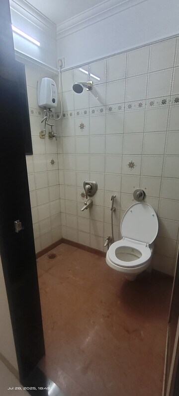 Bathroom in 3 BHK Apartment at Khar West – for Rent