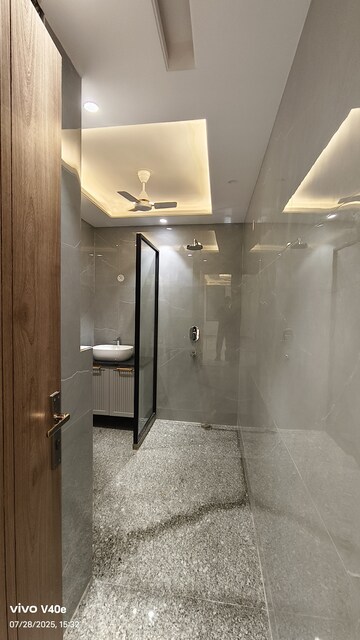 Bathroom in 4 BHK Builder Floor at Vasant Kunj – for Rent
