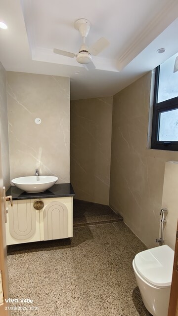 Bathroom in 4 BHK Builder Floor at Vasant Kunj – for Rent