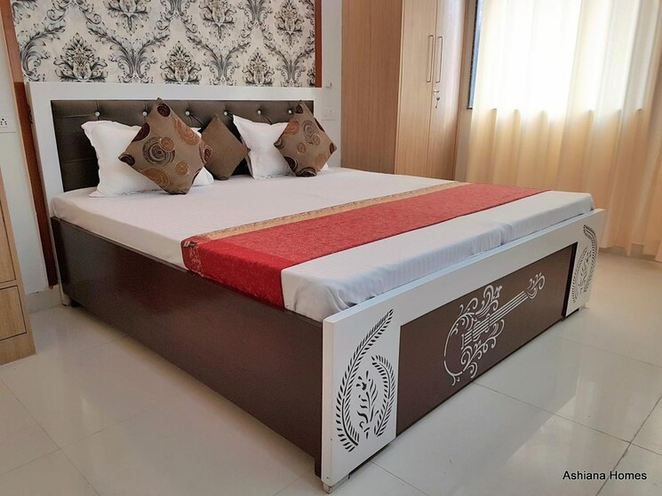 Bedroom, royal-homez 1 RK 400 Sq.Ft. Builder Floor In Sector 43 Gurgaon 9106094