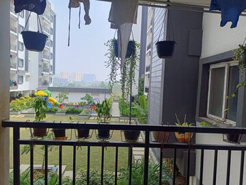 Balcony in 2 BHK Apartment at Mythri Sapphire, Off Sarjapur Road – for Rent