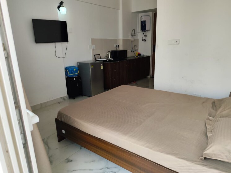 Bedroom, paramount-oak Studio 435 Sq.Ft. Apartment In Zeta I Greater Noida Greater Noida 9106190