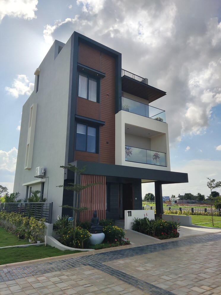 Exterior View, theme-signature-one 4 Bedroom 3195 Sq.Ft. Villa In Devanahalli Bangalore 9106183