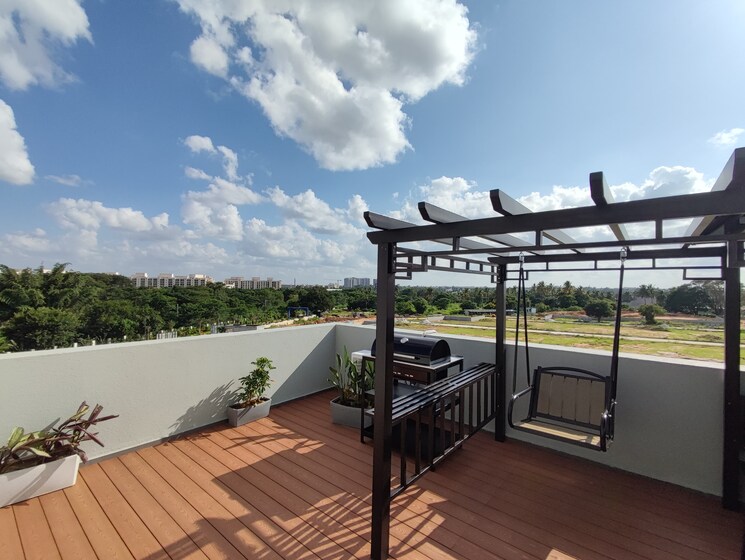 Balcony, theme-signature-one 4 Bedroom 3195 Sq.Ft. Villa In Devanahalli Bangalore 9106183