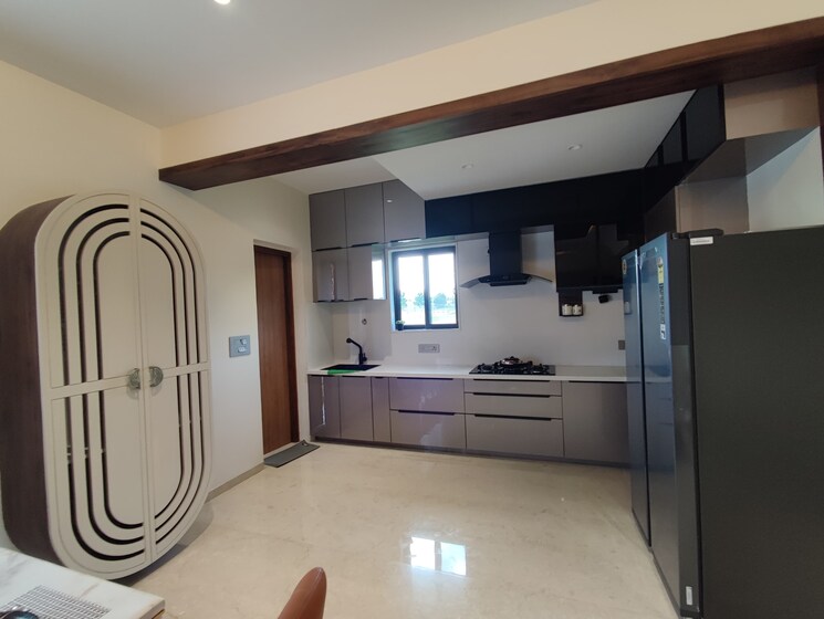 Kitchen, theme-signature-one 4 Bedroom 3195 Sq.Ft. Villa In Devanahalli Bangalore 9106183