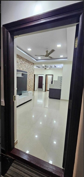 Hall in 2 BHK Apartment at Jain Srikar Auroville, Kothaguda – for Rent