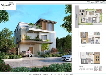 4 BHK Villa – Exterior View View at Aaditri Empire Royal Villas, Velmala - for Sale
