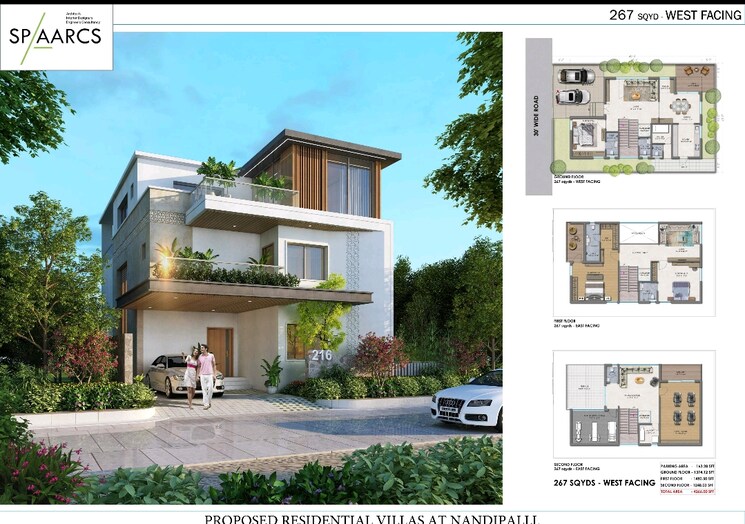 Exterior View, aaditri-empire-royal-villas 4 Bedroom 5220 Sq.Ft. Villa In Velmala Hyderabad 9106208