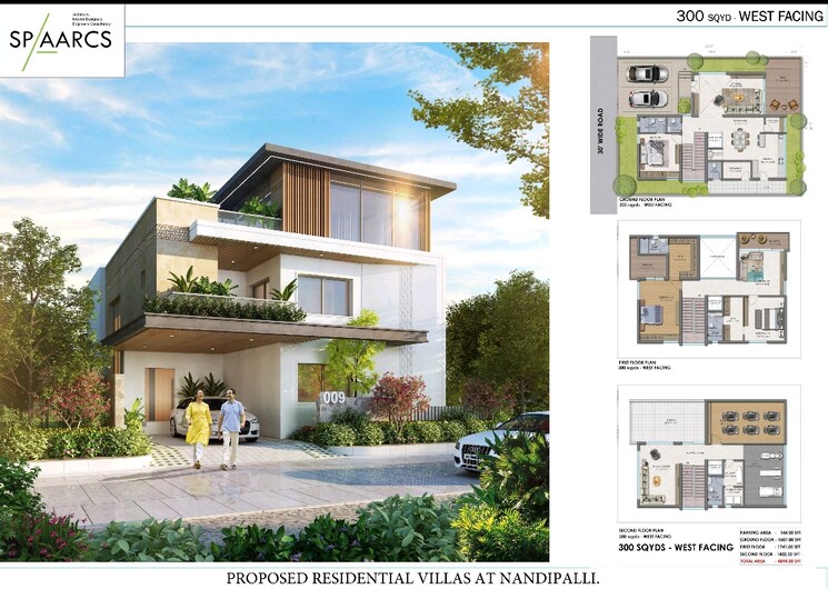 Exterior View, aaditri-empire-royal-villas 4 Bedroom 5220 Sq.Ft. Villa In Velmala Hyderabad 9106208