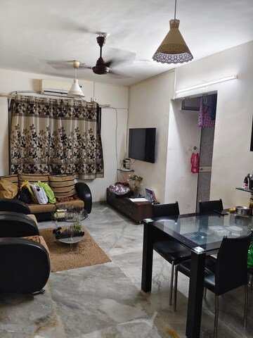 Living Room in 2.5 BHK Apartment at SD Alpine, Kandivali East – for Rent