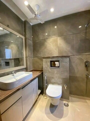 Kitchen in 3 BHK Builder Floor at Freedom Fighters Enclave – for Rent