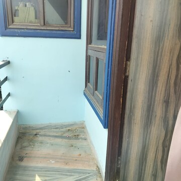 Balcony in 2 BHK Builder Floor at Palm Residency Chhatarpur, Rajpur Khurd Extension – for Rent