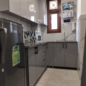 Kitchen in 1 BHK Builder Floor at Kishangarh – for Rent