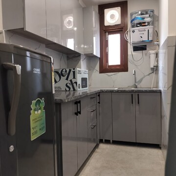 Kitchen in 1 BHK Builder Floor at Kishangarh – for Rent