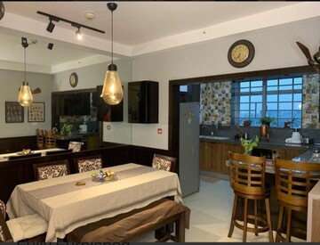 Dining area in 3 BHK Apartment at Lanco Hills Apartments, Manikonda – for Rent