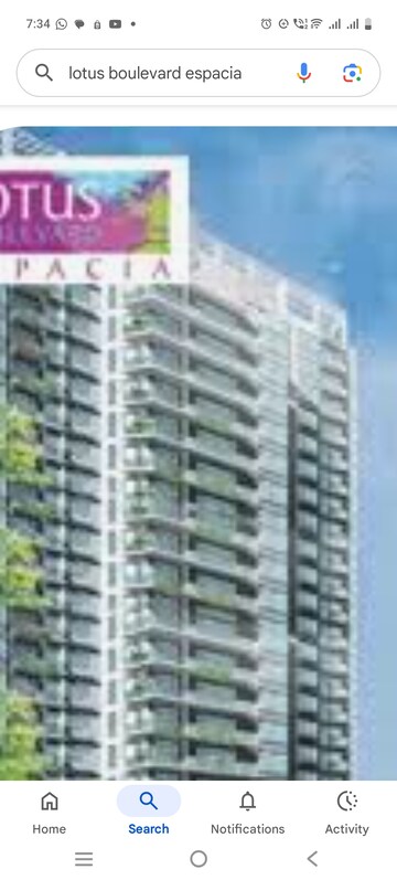 4 BHK Apartment For Rent in 3C Lotus Boulevard Espacia, Sector 100