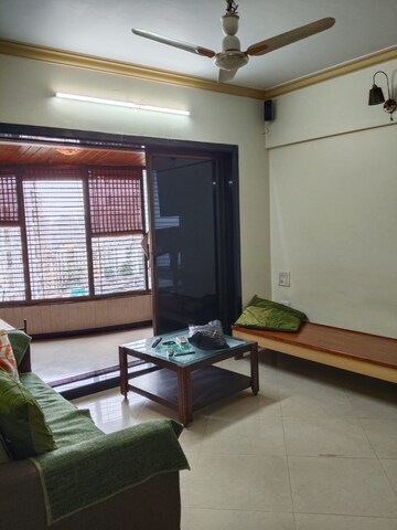 Living Room in 2 BHK Apartment at Maharaja Retreat CHS, Goregaon East – for Rent
