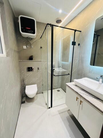 Bathroom in 3 BHK Builder Floor at Saket – for Rent