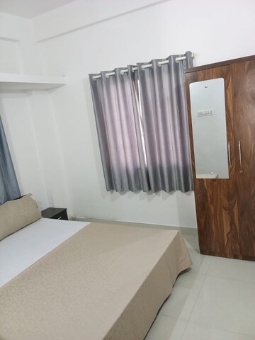 Bedroom in 1 BHK Apartment at Vrindavan CHS Kharadi, Kharadi – for Rent