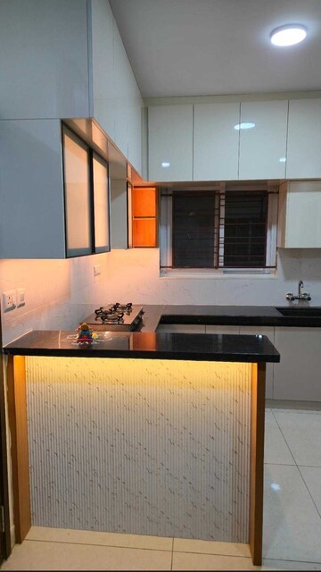 Kitchen in 1 BHK Apartment at ASN Srikaram, Whitefield – for Rent
