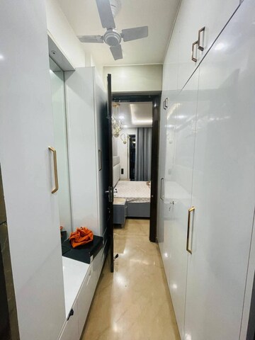 Building Lobby in 2 BHK Builder Floor at Freedom Fighters Enclave – for Rent