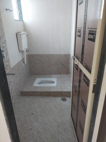 Bathroom in 2 BHK Apartment at Sahara Sankalp Residency, Karanjade – for Rent