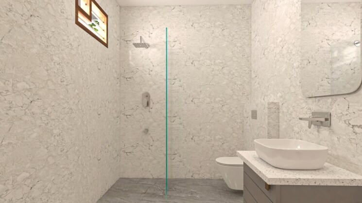 Master Bedroom, godrej-retreat 3 Bedroom 180 Sq.Yd. Builder Floor In Sector 83 Faridabad 9106376