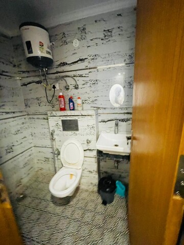 Bathroom in 2 BHK Independent House at Chattarpur – for Rent