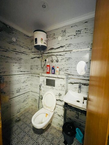 Bathroom in 2 BHK Independent House at Chattarpur – for Rent