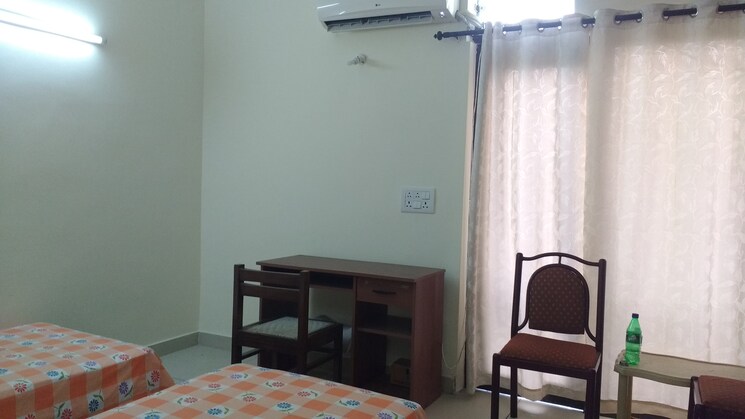Living Room, saket Studio 300 Sq.Ft. Apartment In Saket Delhi 9106371