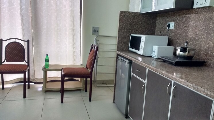 Kitchen, saket Studio 300 Sq.Ft. Apartment In Saket Delhi 9106371