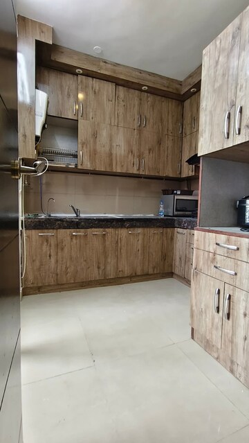 Kitchen in 2 BHK Builder Floor at Paryavaran Complex – for Rent