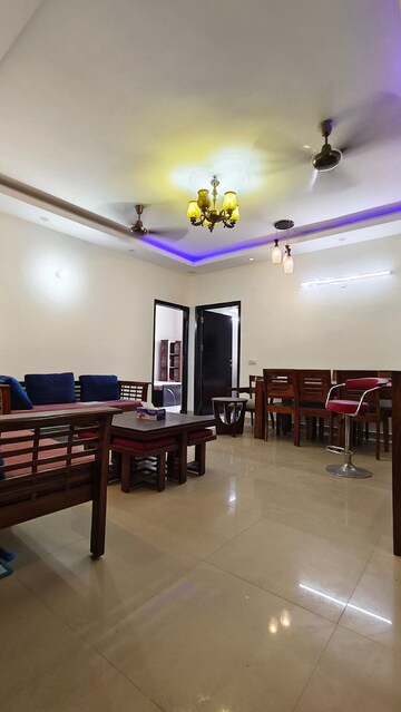 Living Room in 2 BHK Builder Floor at Paryavaran Complex – for Rent