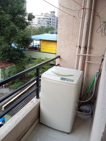 Balcony in 1 BHK Apartment at Aple Ghar, Kharadi – for Rent