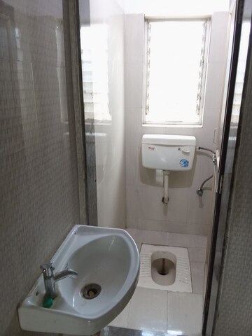 Bathroom in 1 BHK Apartment at Vrindavan CHS Kharadi, Kharadi – for Rent