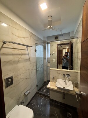 Kitchen in 3 BHK Builder Floor at Janakpuri – for Sale