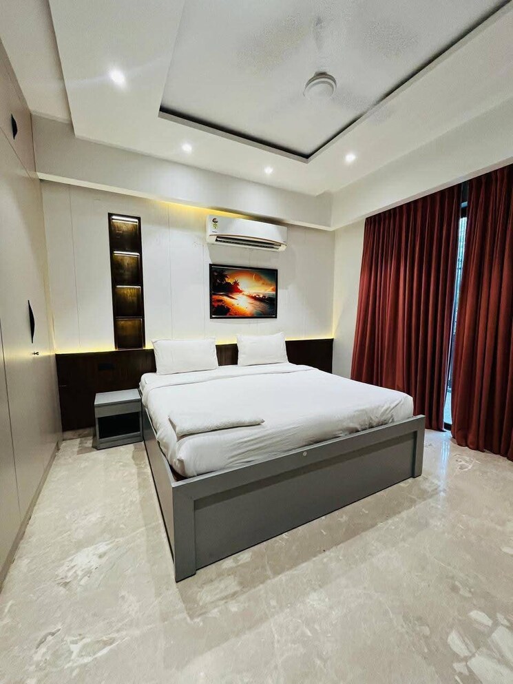 Bedroom, saket 4 Bedroom 2700 Sq.Ft. Builder Floor In Saket Delhi 9106442