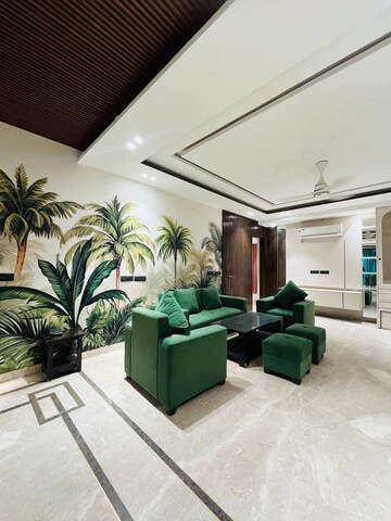Living Room in 4 BHK Builder Floor at Saket – for Rent