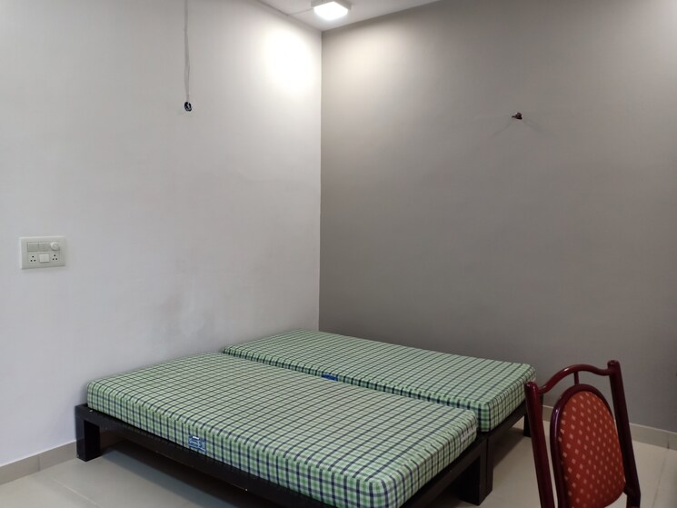 Bedroom, saket Studio 350 Sq.Ft. Apartment In Saket Delhi 9106467