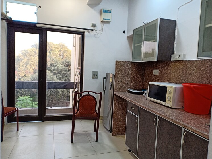 Kitchen, saket Studio 350 Sq.Ft. Apartment In Saket Delhi 9106467