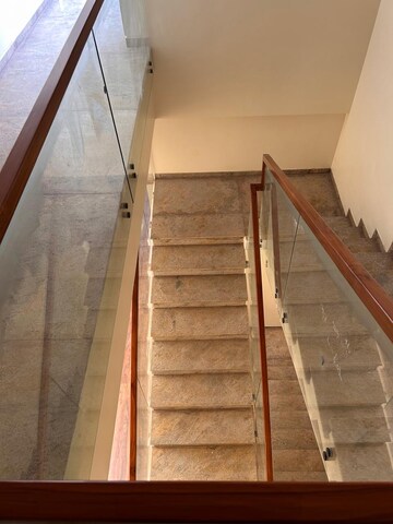 Staircase in 6 BHK Villa at Whitefield Road – for Rent