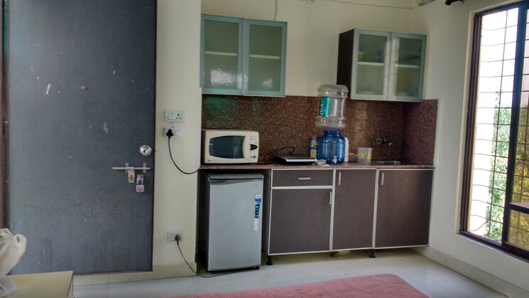 Kitchen, saket Studio 400 Sq.Ft. Apartment In Saket Delhi 9106488