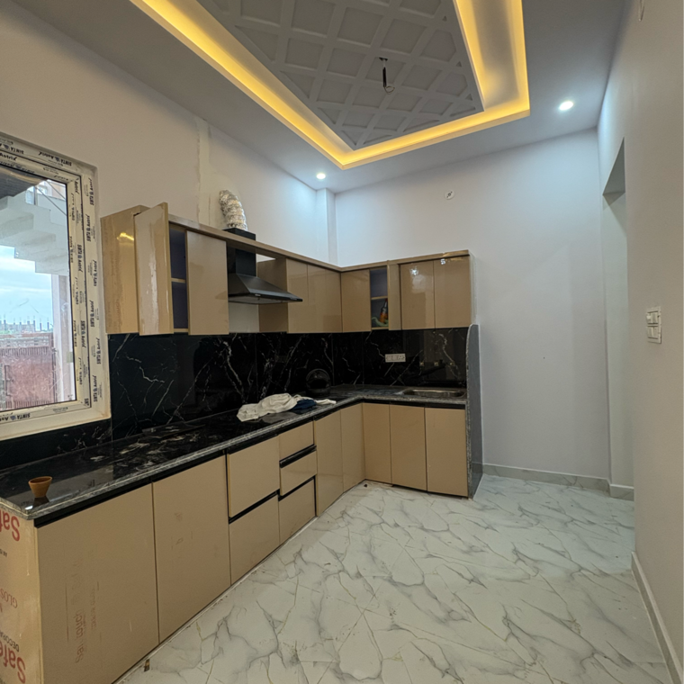 Kitchen, naubasta kala 3 Bedroom 1050 Sq.Ft. Independent House In Naubasta Kala Lucknow 9106501