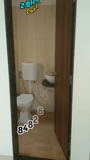 Bathroom in 2 BHK Apartment at Amit Colori, Undri – for Sale