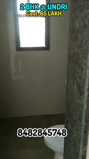 Bathroom in 2 BHK Apartment at Amit Colori, Undri – for Sale