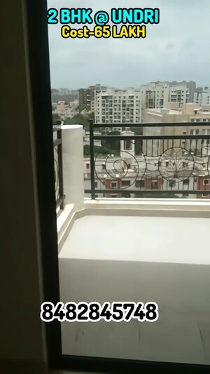 Balcony in 2 BHK Apartment at Amit Colori, Undri – for Sale