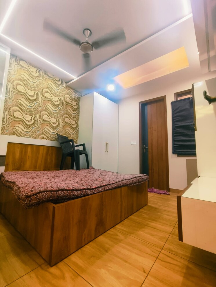 Bedroom, dwarka mor 3 Bedroom 810 Sq.Ft. Builder Floor In Dwarka Mor Delhi 9106512
