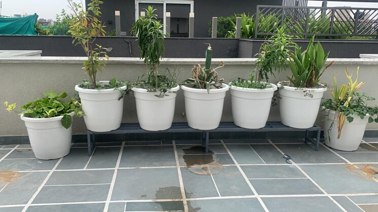 Balcony, greater kailash i 4 Bedroom 4000 Sq.Ft. Penthouse In Greater Kailash I Delhi 9106529