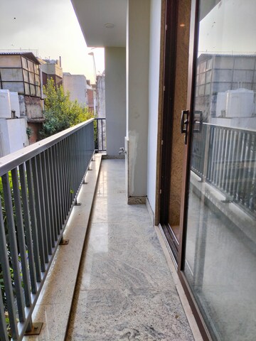 Balcony in 4 BHK Penthouse at Greater Kailash I – for Rent