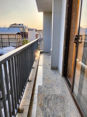 Balcony in 4 BHK Penthouse at Greater Kailash I – for Rent